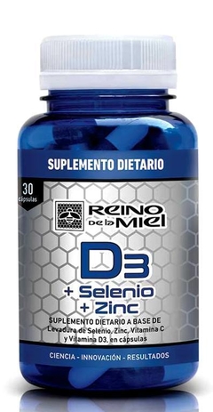 D3 + Selenio + Zinc - Reino de la Miel