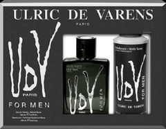 UDV FOR MEN EDT x 100 ml + DEO x 200 ml (Cofre)