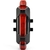 LUZ TRASERA LED DC-918 ROJO - Estrella Bike Store