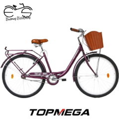 Bicicleta Topmega Lux Rodado 26 Paseo Dama Urbana