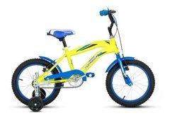 Bicicleta Topmega Cross Rodado 16 Nene Con Rueditas Niño - comprar online