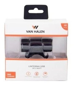 Imagen de Linterna Luz Led Bicicleta Usb 350 Lumens Van Halen003