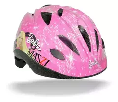 Casco Niña Mazzi Barbie Bicicleta Regulable Seguridad Proteccion