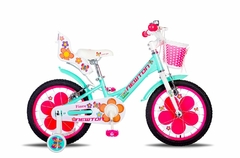 BICICLETA NEWTON FIORE Rodado 16 INFANTIL CON RUEDITAS