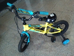 BICICLETA REMBRANDT RODADO 12 AMARILLA - CELESTE OUTLET OPORTUNIDAD