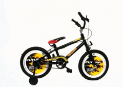 Bicicleta Futura Twin Rodado 16 Niños BMX cross con Ruedita OUTLET OPORTUNIDAD