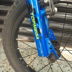 BICICLETA TOPMEGA SPEEDMIKE RODADO 16 AZUL OUTLET OPORTUNIDAD - Estrella Bike Store