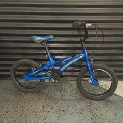 BICICLETA TOPMEGA SPEEDMIKE RODADO 16 AZUL OUTLET OPORTUNIDAD en internet