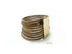 Bracelete Zip Metal