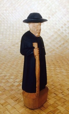 Padre Cícero em Madeira - Arte Sacra on internet