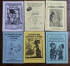 Literatura de Cordel - kit 6 Unidades - Nordeste Artesanatos: Loja Virtual de Artesanato