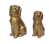 2183 - KIT 2 DOG 16/19CM - GOLD W