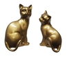 2183 - KIT 2 GATO 16/19CM - GOLD W