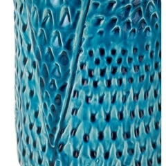 IMX - VASO CORUJA BLUE 37X22CM na internet