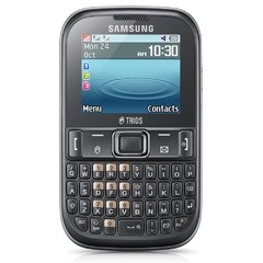 Celular Samsung E1263 Trios Cinza com Teclado QWERTY, Trial Chip, Rádio FM e Fone de Ouvido - comprar online