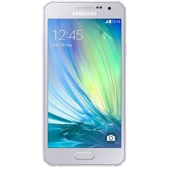 Smartphone Samsung Galaxy A3 SM-A300F Duos Dual Chip Desbloqueado Vivo Android 4.4 Tela 4.5'' 16GB Wi-Fi 4G Câmera 8MP - Branco