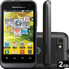 Celular Motorola Defy Mini Dual Chip XT-321 com Android 2.3,Touch Screen, Câm