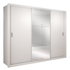 Guarda-roupa Veneza 3 Portas E 4 Gavetas - Rufato Branco