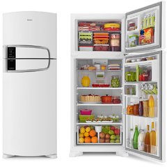 Refrigerador Consul Bem Estar Frost Free com Interface Touch e Porta Latas Flex 405L - Branco - comprar online