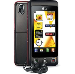 Celular Desbloqueado LG KP570 Cookie PRETO c/ Câmera 3MP, MP3, Touch Screen, Bluetooth e Cartão 1GB - comprar online