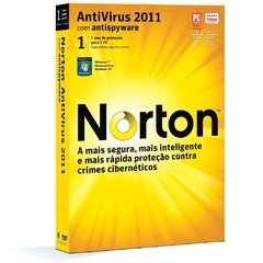 Norton Antivirus 2011 - 1 Ano de Proteção - Para 3 Pcs