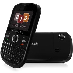 Celular Alcatel One Touch 678G, Tri Chip, 1.3MP, MP3, Bluetooth, Preto (Desbloqueado) - Infotecline