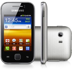 Celular Desbloqueado Samsung Galaxy Y GT-S5360 com Android 2.3, Wi-Fi, 3G, GPS, MP3, Câmera - comprar online