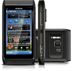 Celular Nokia N8 PRETO c/ Câmera 12MP, Wi-Fi, Bluetooth, Touchscreen, HDMI