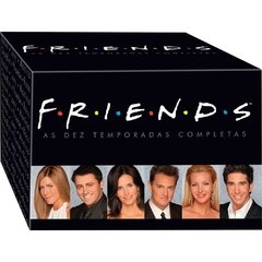 DVD - Caixa Friends Preta: 1ª a 10ª Temporadas Completas - 40 Discos