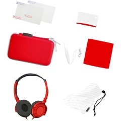Kit Safe And Sound Tech Dealer Vermelho Para 3ds Xl - comprar online