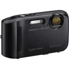 Câmera Digital Sony Cyber-Shot Dsc-Tf1/Bb Preta, 16.1 Mp, À Prova D'Água, Zoom Óptico 4X LCD 2,7"
