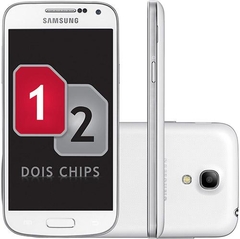 Smartphone Samsung Galaxy GT-I9192 S4 Mini Duos Dual Chip Desbloqueado Android 4.2 Tela 4.3" 8GB 3G Wi-Fi Câmera 8MP - Branco