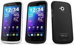 CELULAR Blu Dash 4.0 D260, PRETO, Bluetooth Versão 3.0, Android 4.0.4 Ice Cream Sandwich ICS, Quad-Band 850/900/1800/1900