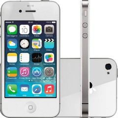 iPhone 4S Apple 8GB com Câmera 8MP, Touch Screen, 3G, GPS, MP3, Bluetooth e Wi-Fi - Branco