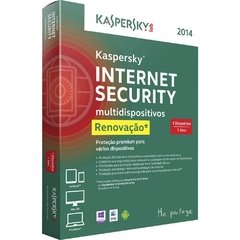 Kaspersky Internet Security Multidispositivos Renovação 2014 - 1 Usuário