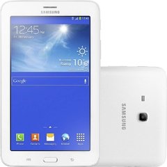 Tablet Samsung Galaxy Tab 3 7.0 Lite Sm-T111mdwazto Branco Wi-Fi + 3G, Android 4.2, 8Gb