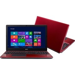 Notebook Acer Aspire E5-571-3513 com Intel® Core(TM) i3-4005U, 4GB, 1TB, Gravador de DVD, Leitor de Cartões, HDMI, Bluetooth, LED 15.6" e Windows 8.1 - comprar online