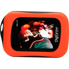 MP4 Player Digigrow Dwes-1180 Vermelho, 4 Gb, LCD 1.8", Rádio FM, Entrada USB, Bateria Recarregável