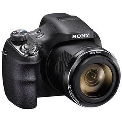Câmera Digital Sony DSC-H400 20.1 MP Zoom Óptico de 63x Estabilizador Óptico e Visor LCD