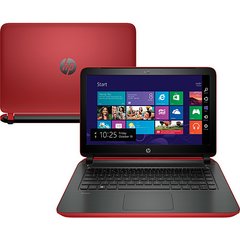Notebook HP 14-V060br Vermelho, Processador Intel® Core(TM) i5-4210U, 4Gb, HD 500Gb, 14" W8.1