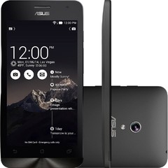 Smartphone Asus ZenFone 5 A501CG Dual Chip Android 4.4 Tela 5" 8GB 3G Wi-Fi Câmera 8MP Preto