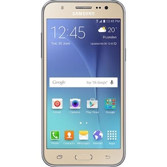 Smartphone Samsung Galaxy J5 Duos Dual Chip Android 5.1 Tela 5" 16GB 4G Wi-Fi Câmera 13MP - Dourado - comprar online