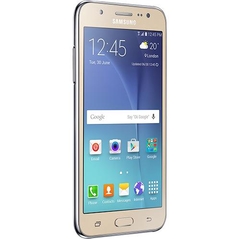 Imagem do Smartphone Samsung Galaxy J5 Duos Dual Chip Android 5.1 Tela 5" 16GB 4G Wi-Fi Câmera 13MP - Dourado