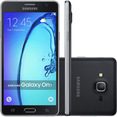 Smartphone Samsung Galaxy On 7 Dual Chip Android 5.1 Tela 5.5" 8GB 4G Câmera 13MP - Preto