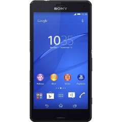 Smartphone Sony Xperia Z3 Compact D5833 preto Android 4.4, Memória Interna 16GB, Câmera 20.7MP, Tela 4.6