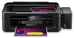 Multifuncional Epson L355 Tanque de Tinta Com Wi-Fi, Entrada USB, Impressora, Copiadora e Scanner