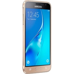 Smartphone Samsung Galaxy J3 Dual Chip Desbloqueado Android 5.1 Tela 5'' 8GB 4G Wi-Fi Câmera 8MP - Dourado na internet
