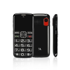 Celular Dl Yc110 24 Mb Para Idoso GSM 850/900/1800/1900 MHZ PRETO - comprar online