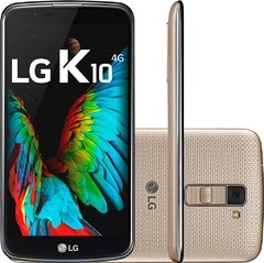 Smartphone LG K430 K10 Dual Chip Android 6 Tela 5.3" 16GB 4G Câmera 13MP GOLD