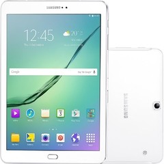 Tablet Samsung Galaxy Tab S2 4G SM-T819Y com Tela 9.7", 32GB, Câmera 8MP, Android 6.0, Sensor de Impressão Digital e Processador Octa-Core - Branco - comprar online